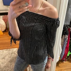 off shoulder blouse